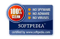 Rated 100% Clean at Softpedia