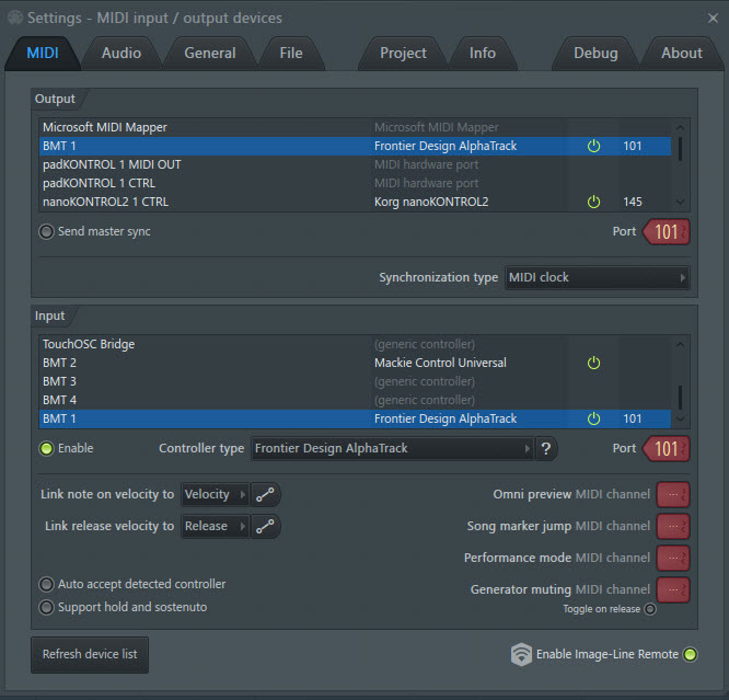 Presonus Faderport FL Studio implmentation -Motorized fader. - Bome Forums  Archive 2005 - 2016