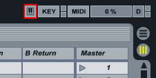 Ableton Live Keyboard(MIDI) Toggle Button